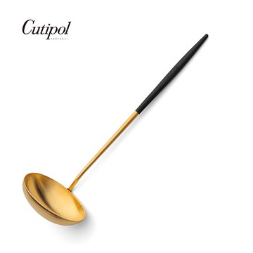 葡萄牙 Cutipol GOA系列黑金-29.5cm大湯勺