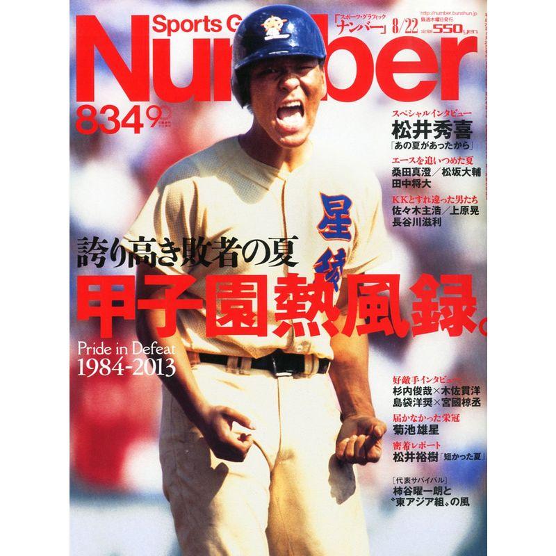 Sports Graphic Number (スポーツ・グラフィック ナンバー) 2013年 22号 雑誌