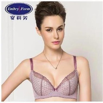 現貨安莉芳旗下E-BRA蕾絲薄有鋼圈固定肩帶調整型聚攏文胸KB0760
