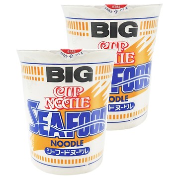 NISSIN 日清 CUP NOODLE 合味道 BIG 大海鮮杯麵 104g  2入