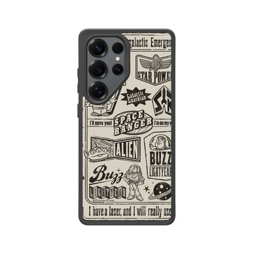 Galaxy S25 Ultra SolidSuit 黑 - 迪士尼-玩具總動員 Toy Story - 玩具總動員-美式風格
