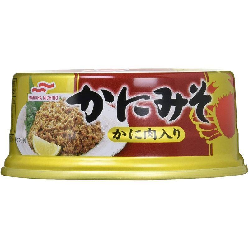 マルハニチロ かにみそかに肉入 50g ×4個