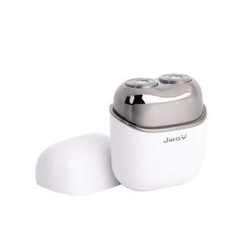 JWAY 全機水洗觸控電動刮鬍刀(白) [大買家]
