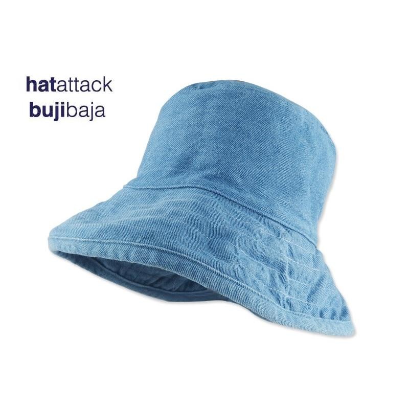 HAT ATTACK BAC101-LIGHT DENIM ハットアタック UVカットコットン