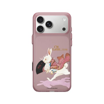 iPhone 17 Pro Max Clear (相機按鈕) 晶醺玫 - The British Library - I'm Late!