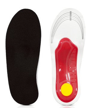 AHOYE 高回彈足弓支撐減壓機能鞋墊 35-40碼  黑色  26 x 10 x 0.5cm  1雙