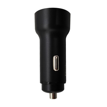 MCK 科技 雙孔2C 車充 PD3.0 65W 適用12-24V車型通用  MCK 科技 雙孔2C 車充 65W  黑色