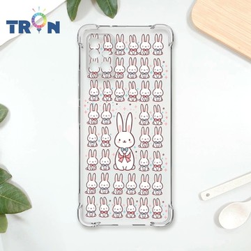 TRON 三星 A71 5G 領結蝴蝶結兔子集合 四角防摔 軟殼 手機殼