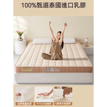 乳膠記憶棉床墊150*200cm 厚約9cm 家用臥室床墊 榻榻米軟墊