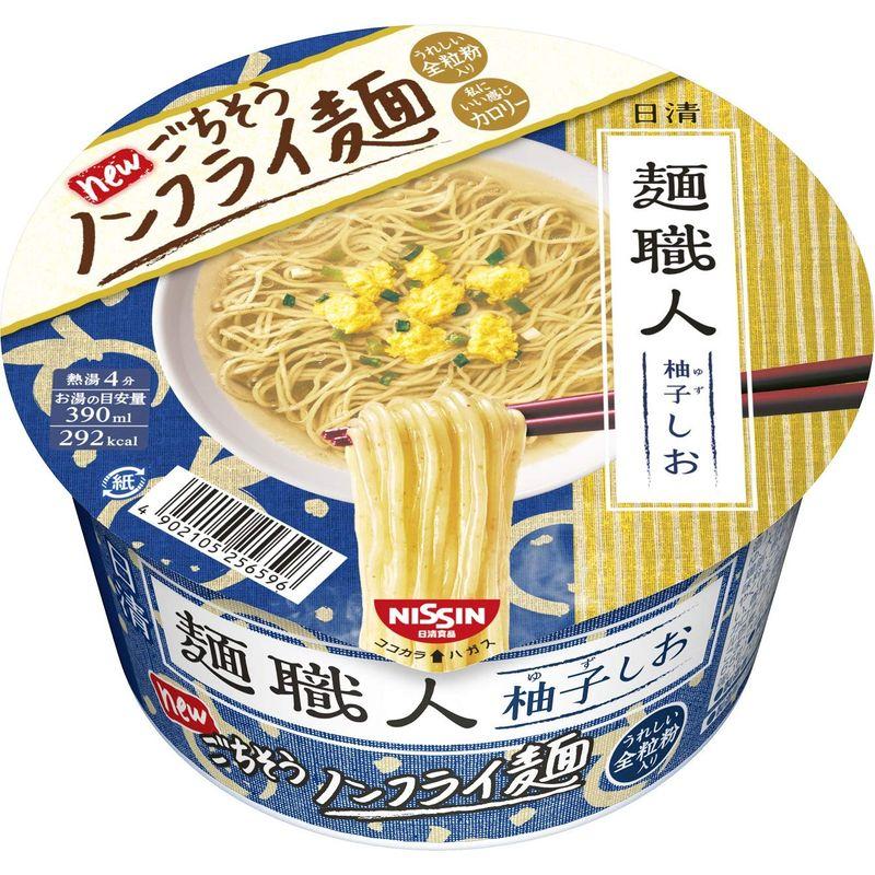 日清 麺職人 柚子しお 76g ×12個