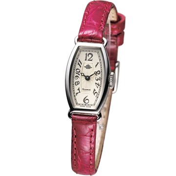 Rosemont 玫瑰公主 時尚古典錶-紅/14mm