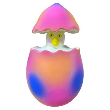 EETOYS 宜特 互動乳膠 五彩雞蛋  藍紫色  1個  9.5 x 6.5 x 6.5cm