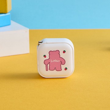 Pixar玩具總動員-熊抱哥的剪影GaN 45W Type-C雙孔充電頭
