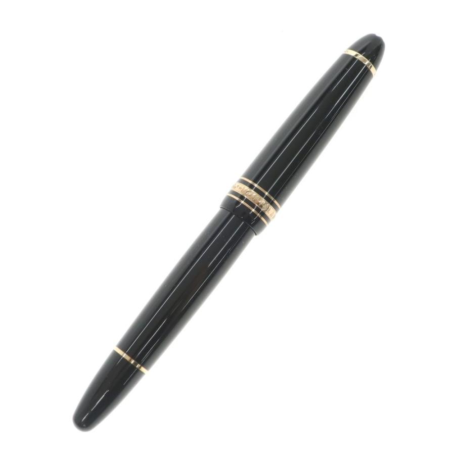 モンブラン MONTBLANC マイスターシュテック 万年筆 ブラック×ゴールドxゴールド