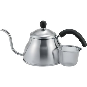 竹井 Fino OFF 127咖啡沖水壺 Set 18-8不銹鋼 18-0不鏽鋼 日本產  沖水壺＋濾網  1L  1個