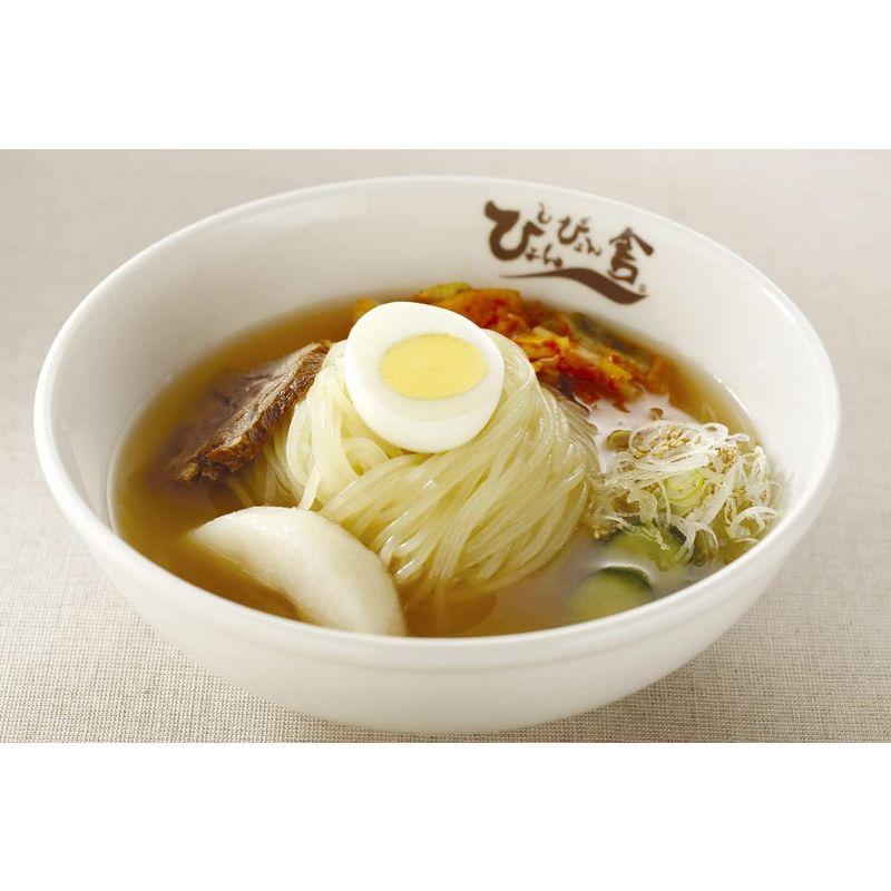 中原商店 ぴょんぴょん舎 盛岡冷麺詰合せ (麺150g×2、スープ160g×2、キムチ40g×2、酢5g×2、ゴマ1g×2 )×3袋 盛岡冷