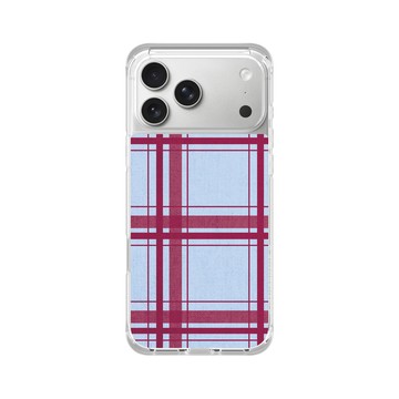 iPhone 17 Pro Max ClearX (MagSafe 兼容) 晶透白 - Pattern Play - 高地格紋