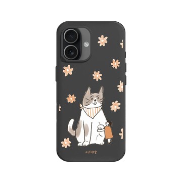 iPhone 17 SolidX 黑 - 小犬工作室 The little K9s - I'm with you（貓款）