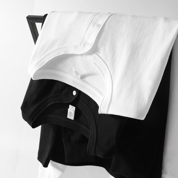 新疆棉 250g美式重磅亨利領 長袖t恤男秋冬厚實寬松白色亨利衫鑫弘-衣錦男裝