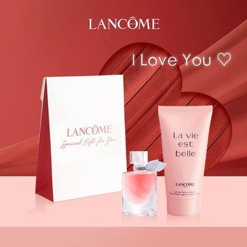 溫柔暖香伴你左右🩷【Lancome】潤膚淡香送禮組🌹｜香氛身體乳50ml+淡香氛4ml+胜肽霜1ml｜生日禮物