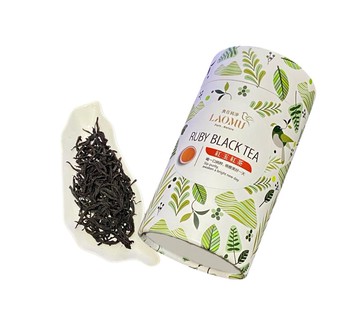 LAOMU紅玉紅茶/台灣紅茶/自然農法/天然薄荷香/肉桂香