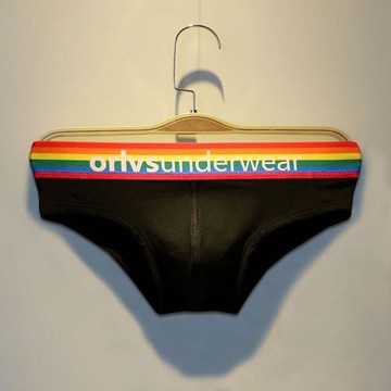 3條裝男士內褲夏季純棉潮流個性彩虹純色性感低腰透氣三角褲頭男