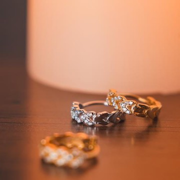 ZURY 極簡主義 麥穗花紋 S925銀 耳環 女款 復古大氣 簡約百搭