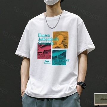 【現貨！當天出貨】男生短袖 250g純棉重磅上衣 大尺碼寬鬆衣服 夏季吸汗透氣t恤 oversize短tee 新款T恤