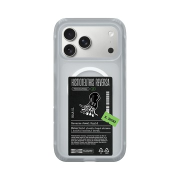 iPhone 17 Pro Max AirX 流變灰 - Marine Debris - 塑膠袋逆帆魷（隱藏版）