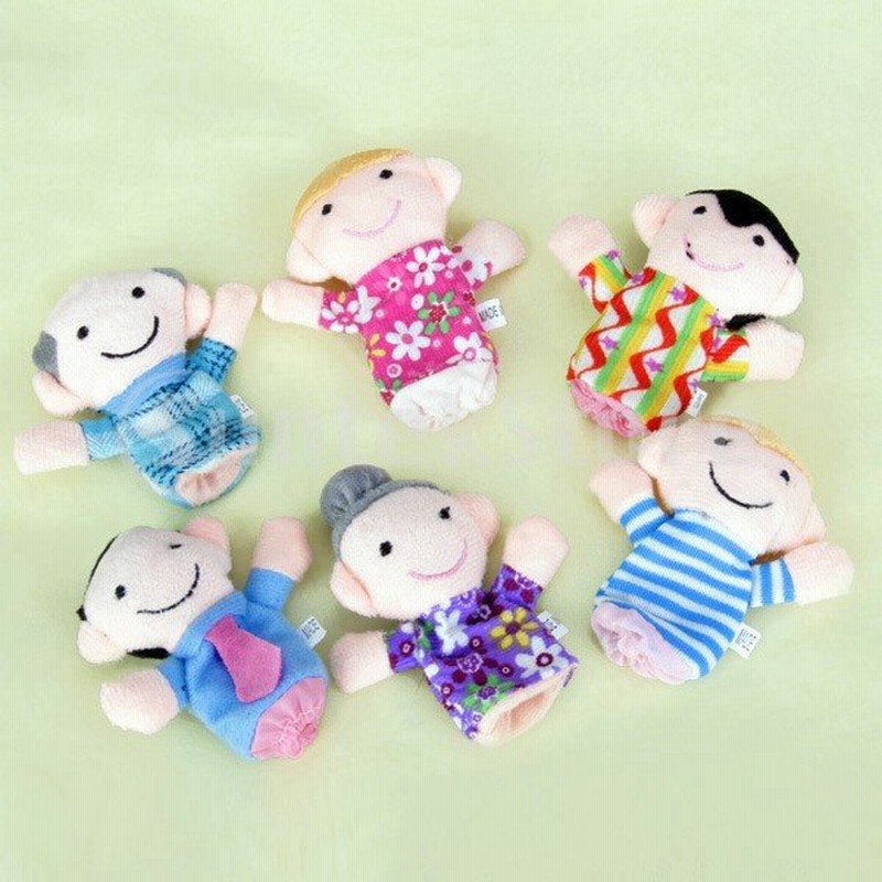 ノーブランド品 6人家族パペット指人形玩具セット 通販 Lineポイント最大0 5 Get Lineショッピング