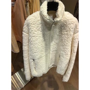 歐貨冬季新款小香風百搭漂亮高級感氣質名媛高領高級感白色短外套