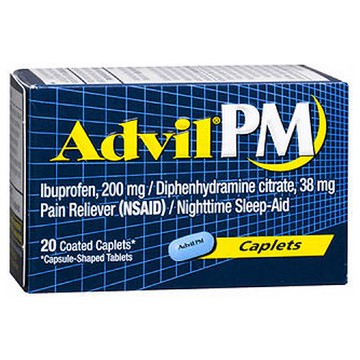 Advil Pain Reliever And Nighttime Sleep Aid 20 caplets by Advil