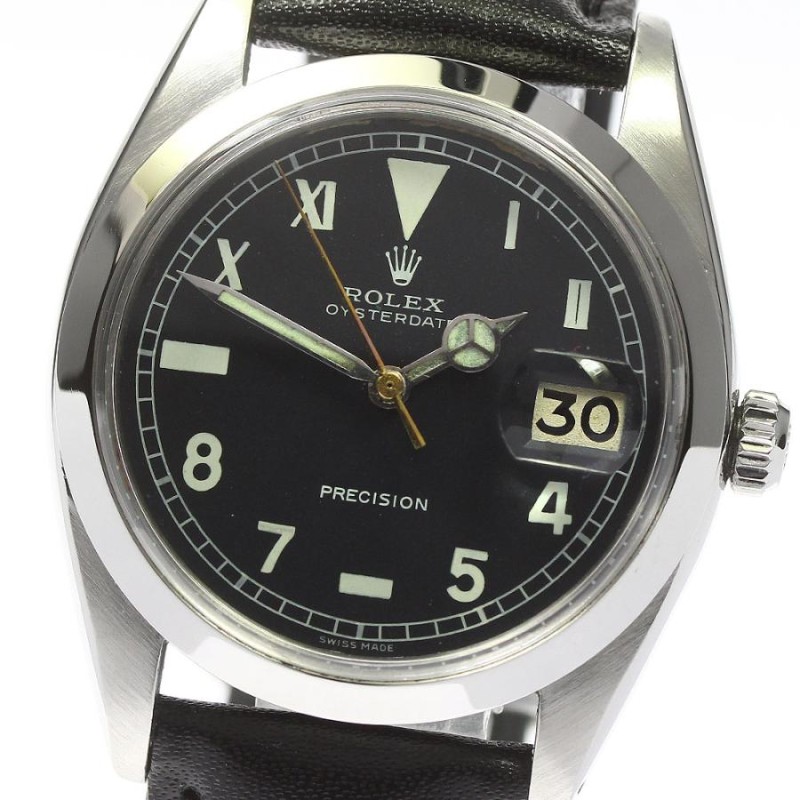 ロレックスROLEXオイスターデイト6694 手巻き腕時計訳あり
