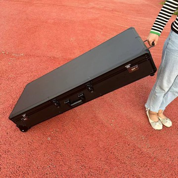 台灣公司貨 最低價 電子琴專用箱定制加厚鋁合金箱成人樂器箱帶輪子古箏箱輕便手提箱 快速發貨