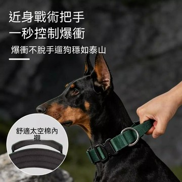 🔥台灣發貨🔥大中型狗項圈 狗狗項圈 不傷脖子狗鏈子 防掙脫項 可調節狗項圈 寵物頸圈 戰術狗項圈 尼龍牽引脖圈 軍犬頸圈