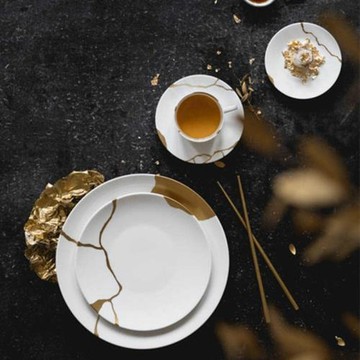法國Bernardaud柏圖進口瓷器帶把咖啡杯子創意茶杯高端杯碟套裝
