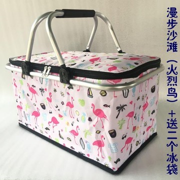 便攜保溫箱家用大號食品冷藏保鮮冰包防水保冷袋小號外賣送餐箱子 免運 開發票