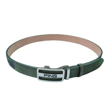 公司貨附發票 高爾夫皮帶  新款男士自動扣高爾夫皮帶休閑時尚百搭反毛絨真皮Golf運動褲腰帶 最低價 快速出貨