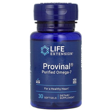 Life Extension, Provinal 全化 Omega-7，420 毫克，30 粒軟凝膠