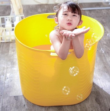泡澡桶 泡澡桶洗澡盆寶寶洗澡桶家用游泳桶小孩沐浴桶浴盆可坐