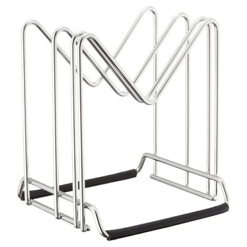 鍋蓋切菜板吸盤放置架  銀色  1個