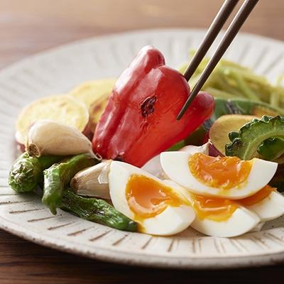 ふるさと納税 松浦市 道の駅松浦海のふるさと館「旬のお野菜 産みたて濃厚玉子6個」の大満足セット!