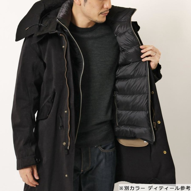 P10】Ten c テンシー ダウンジャケット DOWN LINER HOODED18CTCUD03103