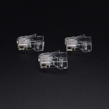 超六類水晶頭 網絡水晶頭 RJ45 connet 千兆網絡水晶頭接頭  8p8c