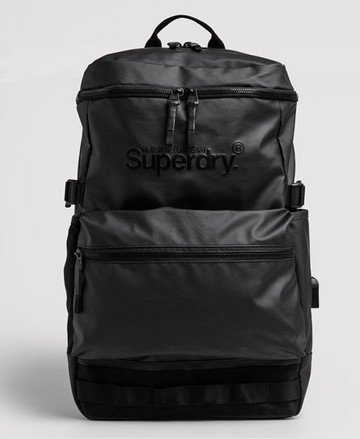 Superdry Men's Men's Commuter Tarp Rucksack Black - Size: 1SIZE