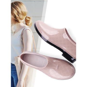 回力雨鞋女士元寶低幫防水鞋淺口外穿雨靴膠鞋防滑水靴懶人套鞋女