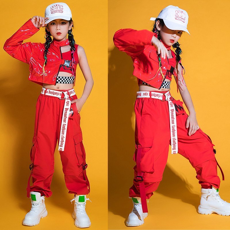 キッズ ダンス衣装 ヒップホップ 男の子 女の子 子供 HIPHOP ガールズ キッズダンス衣装 チアガール ステージ衣装 トップス パンツ 演出服  練習着 通販 LINEポイント最大GET | LINEショッピング