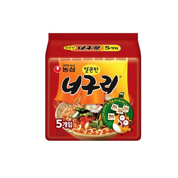 Nongshim 農心 ノグリうどん 5袋入り  韓国食品