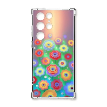 S24 系列殼 TRON 三星 S24 Ultra 炫彩花朵 四角防摔殼 手機殼