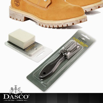 英國伯爵DASCO 多功能麂皮刷+麂皮清潔塊